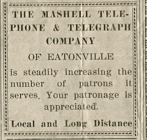 Mashell Telephone and Telegraph Company