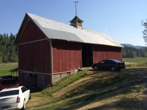 Burwash barn (originally built in 1910 by the Kjelstads)
