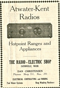 Atwater-Kent Radio Ad 1929